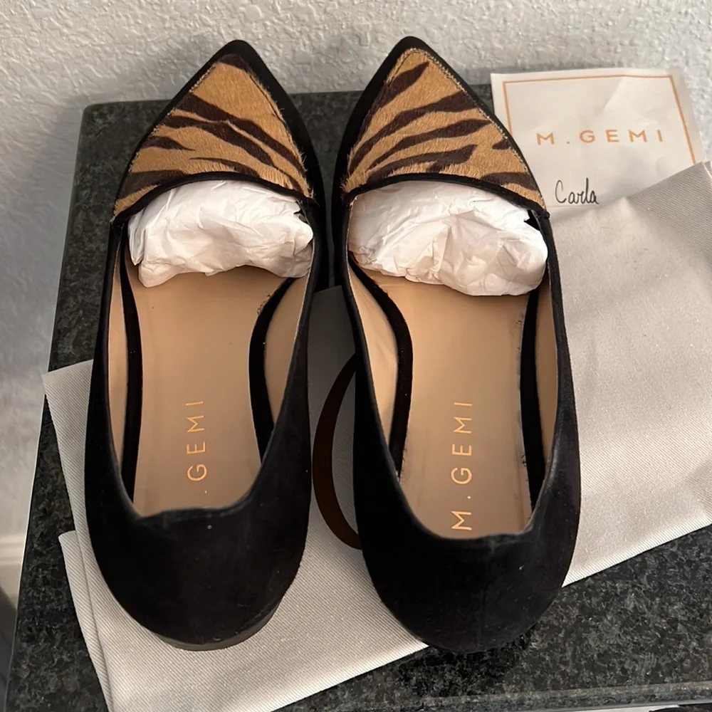 M.Gemi Suede Flats - Picture 3 of 9